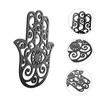 Mobestech Hamsa Hand Evil Decor Boho Hanging Decoration for Living