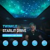 Twinkle Starlight Headliner Kit, 500pcs 0.03in/9.8ft, 16W LED Star Ceiling