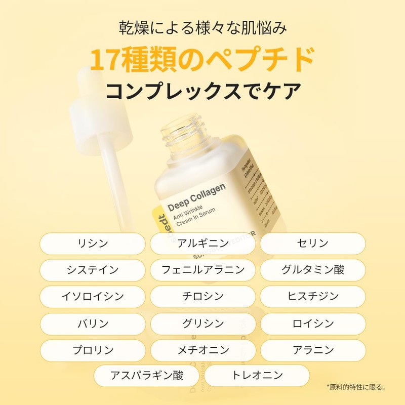 SUNGBOON EDITOR Ingredient Editor Deep Collagen Cream In Serum, 1.4