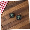 Kisangel 25pcs Portable Survival Compass with Watch Strap Mini Wrist