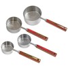 Baltique Marrakesh Collection 4-Piece Measuring Cup Set, Includes 1/4 Cup,