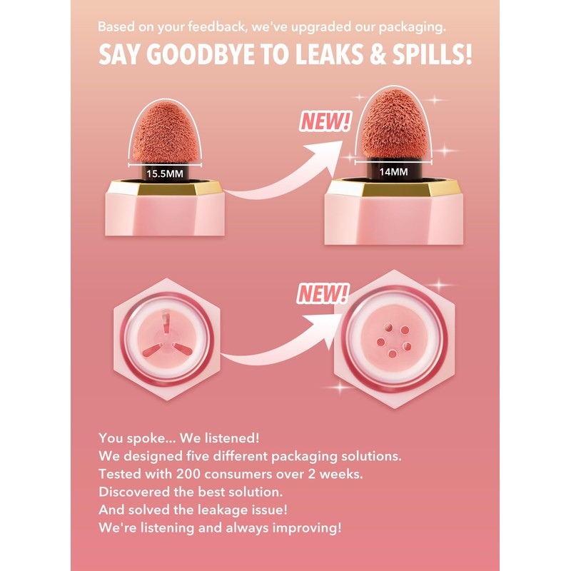 SHEGLAM Color Bloom Liquid Blush Makeup for Cheeks Matte Finish