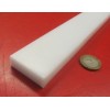 HDPE White Bar 1/2" Thick x 1.50" Wide x 24"
