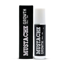 Beardo Mustache Growth Roll On - 8 ml with with Almond and Coconut Oils | Promotes hair growth | Stimulates Hair Follicles | Easy to use