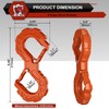 AMBULL 3/8 Tow Hook, Winch Hook for Off-Road Recovery, Towing