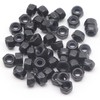 binifiMux 50Pcs Black M4 X 0.7MM Nylon Lock Nuts Inserted