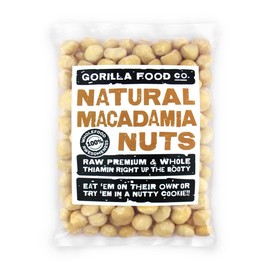 Gorilla Food Co. Macadamia Nuts Whole - 200g