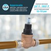 Cash Acme EB45 SharkBite Pressure Regulating Valve with Disconnect Clip,