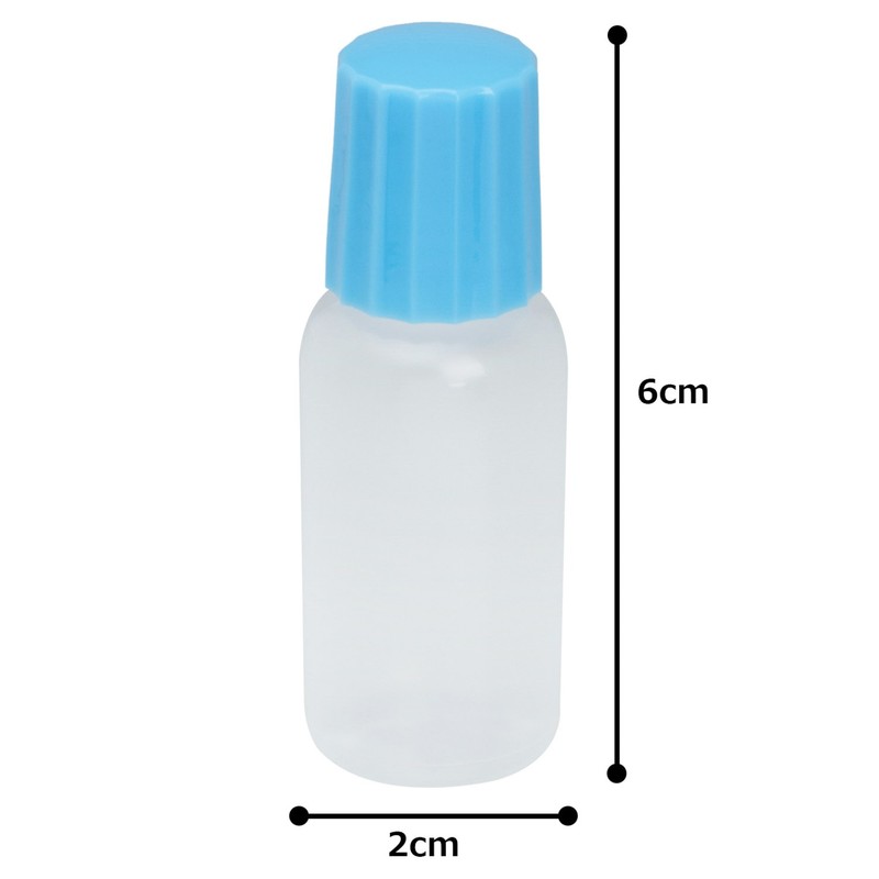 KAM Chemical Eye Drop Container, A Point Container (Push Nozzle)