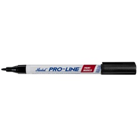 Markall 96873 PRO-LINE Fine Valve-Actuated Tip Black Permanent Paint Marker