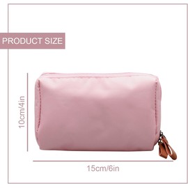 Small Cosmetic Bag Portable Makeup Bag, 2Pcs Small Makeup Bag Travel Makeup Bag Small Cosmetic Bag Portable Small Makeup Bag,Large Capacity Travel Cosmetic Bag,Small Cosmetic Bag Makeup Bag for Purse