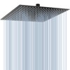 Voolan Oversize Rain Shower Head - High Flow Square Rainfall