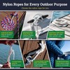 SGT KNOTS Twisted Nylon Rope – Heavy Duty All Purpose