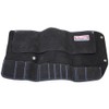 Faithfull 10 Pocket Black Suede Leather Tool Roll