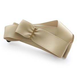 JewelVOX Banana Clip Hair Clip Hair Accessories Ribbon for Women Adults (Beige)