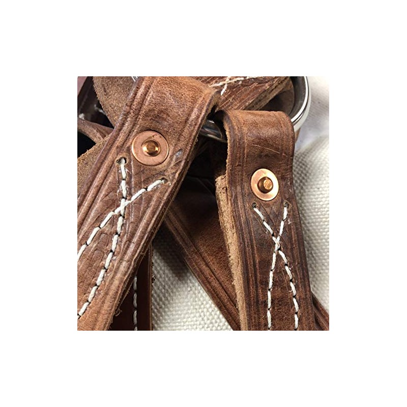 Copper Rivets & Burrs, 5/8" Size, No. 9, ¼ Pound