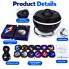 13-in-1 Galaxy Projector for Bedroom – Rotating Ultra-Clear Space &