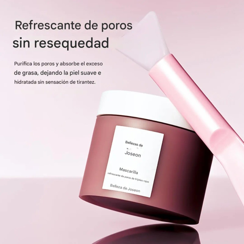 Mascarilla Red Bean Boj Piel Suave 140 Ml Todo Tipo