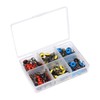 OKVGO 60pcs Fishing Tackle Running Ledger Slider Beads Snap Links