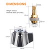 sepaitek Hand Wash Sink Faucet Handle Kit, Commercial Faucets Parts
