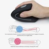 Ergonomic Mouse, 2.4GHZ Comfortable Grip Vertical Optical Mouse, Avoid Carpal