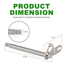zozoye Shifter Shaft Assembly for Yamaha YZ125 1996-2004 4SS-18101-10-00