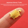 10PCS Lucky Little Turtle Pocket Charm Lucky Turtle Figurine, Wallet
