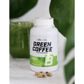 BioTechUSA Green Coffee Dietary Supplement Capsules with Green Coffee Extract and Chrome, 120 Capsules