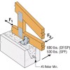 Simpson Strong-Tie HGAM10KTA Hurricane Tie 10 Pack with Screws Wood to Masonry