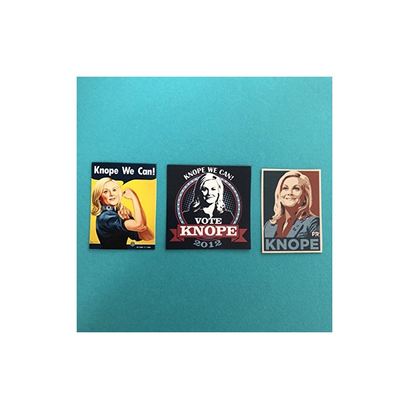 Leslie Knope Campaign Sticker Set