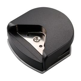 Corner Rounder Punch, GLADFRESIT 4mm Portable Round Corner Trimmer Cutter - Corner Cutter Tool for Card Photo DIY Projects Postcard Scrapbook (Black)