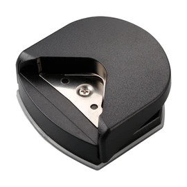 Corner Rounder Punch, GLADFRESIT 4mm Portable Round Corner Trimmer Cutter - Corner Cutter Tool for Card Photo DIY Projects Postcard Scrapbook (Black)