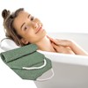 Shower Back Brush for Body Scrub, Back Scrubber, Double-Sided Bath