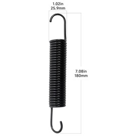 Anvpkun M158756 Extension Spring Compatible with John Deere 1023E, 1025R, 1026R, Z425, Z445, Z465 EZtrak Mowers