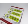 BIKE-label Sign 3D Sticker 158 x 53 mm Pack of