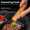 N NELIT Premium Wood Salt and Pepper Grinder Set -