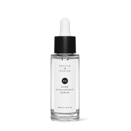 Pestle & Mortar 2% Pure Hyaluronic Acid Serum for face with Vitamin B5, Hydrating, Plump & Anti Ageing, Vegan & Cruelty-Free 30ml