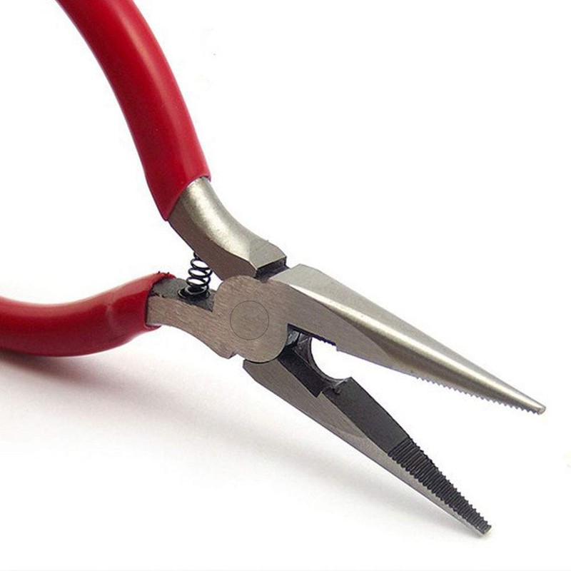 Dykes Needle Nose Pliers with Wire Cutter (5-Inch)