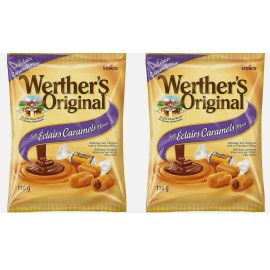 Werther's Original (2pack)  Werther's Original Soft Eclairs Caramel Candies, 116g/4.1oz