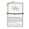 My Saint My Hero Birthday Blessing Bracelet (January)
