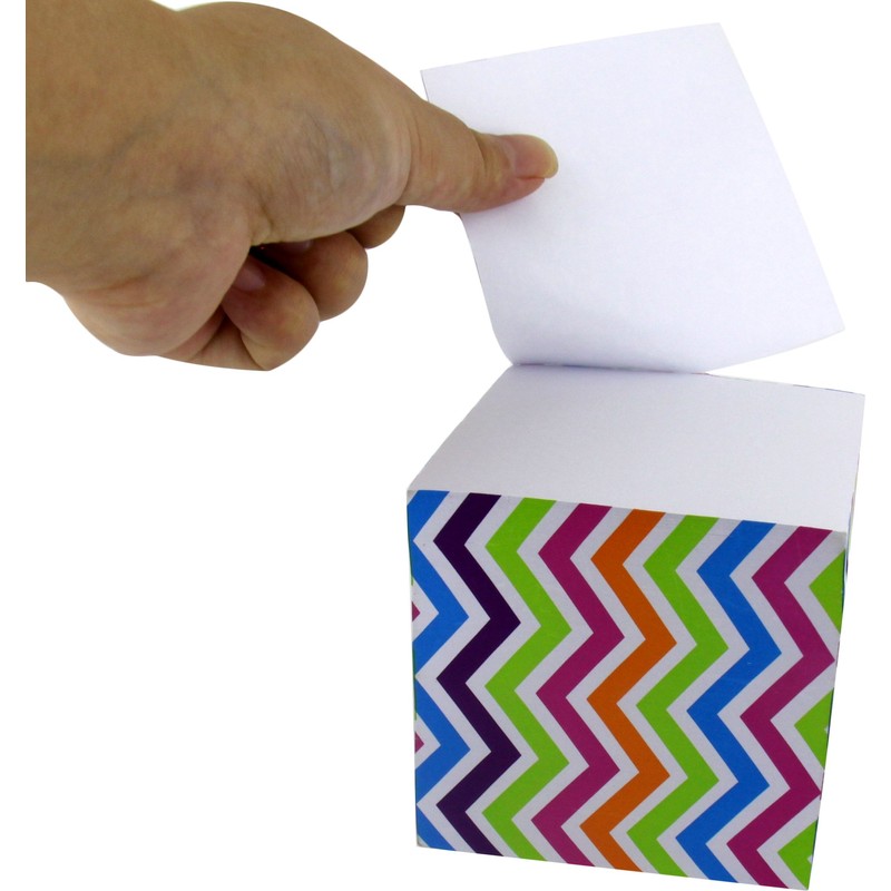 4A 650 Sheets Memo Cube Non-Sticky Notes, 3 1/4 x