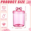 Meanplan 2 Pack Glass Candy Jar Storage Containers with Airtight