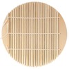Green Bamboo Steamer liners Kitchen Mat Rack Steamer Pad Inserts,