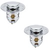 Magik 2-4 Pcs Bathroom Sink Stopper Pop Up Drain Plug