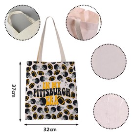 Pittsburgh Tote Bag In My Pittsburgh Era Gift For Football Lovers Pennsylvania Trip Gift (PITTSBURGH ERA tote CA)