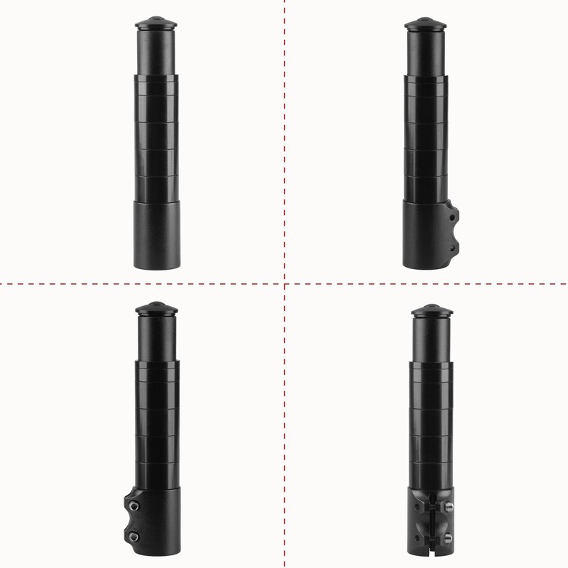 TRIWONDER MTB Elevador de Vástago de Bicicleta Aleación de Aluminio