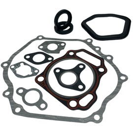 Sellerocity Brand Kit Compatible with Honda GX390 Includes Crankcase, Muffler, Head & Valve Gaskets & Crankshaft Seals