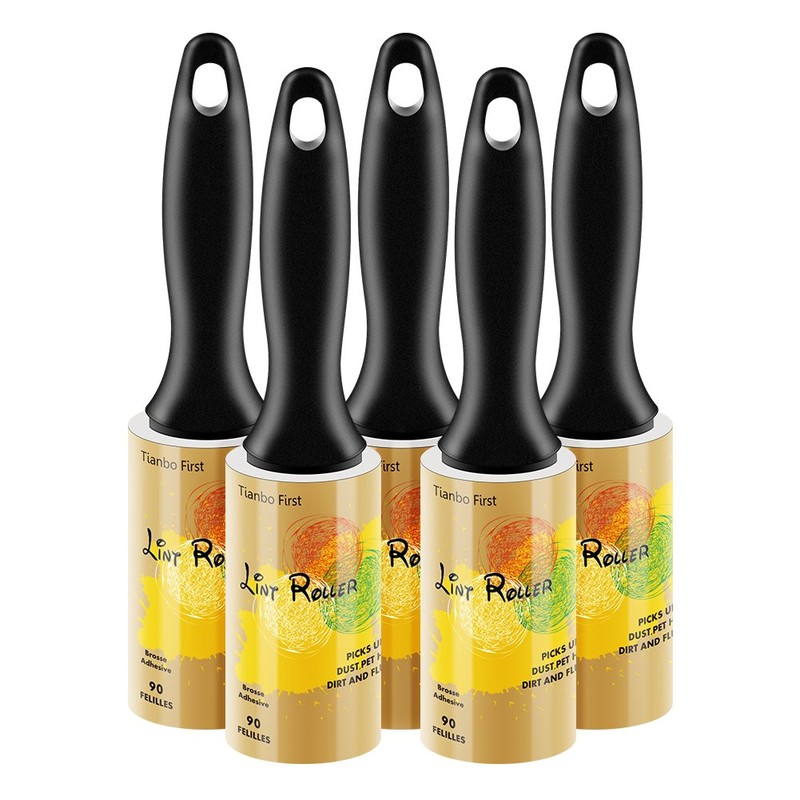 TIANBO FIRST Extra Sticky Lint Rollers for Pet Hair Small
