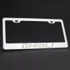 KA Depot One Ghibli Laser Engraved Stainless Steel License Plate