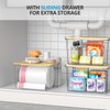 Tangyinus Trash Bag Dispenser Roll Holder - Clear Garbage Bag